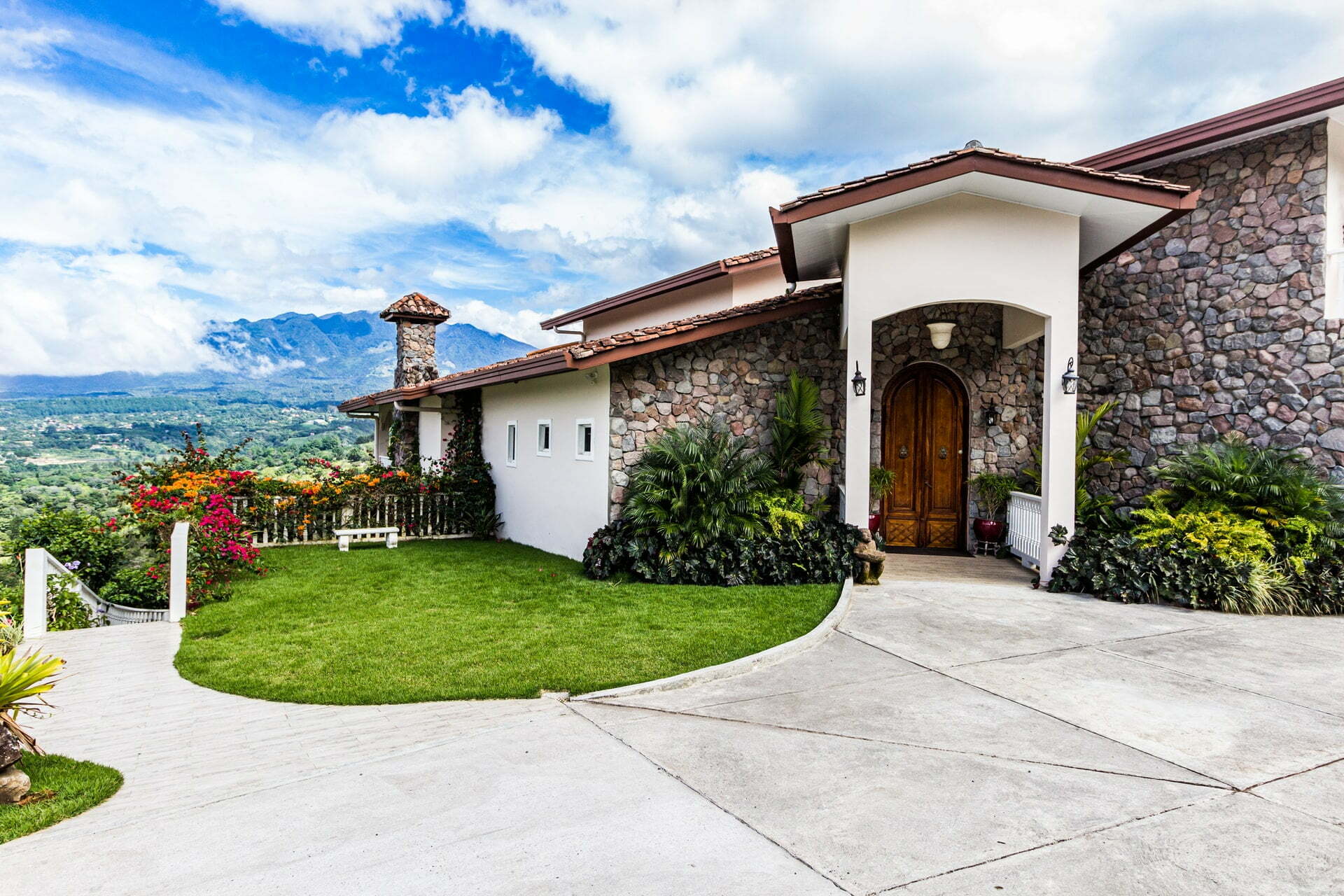 a house with a driveway