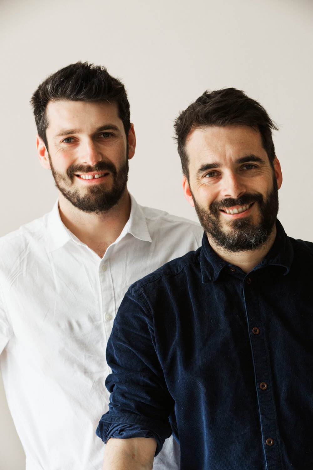 Nicolás Cabré et al. posing for a picture